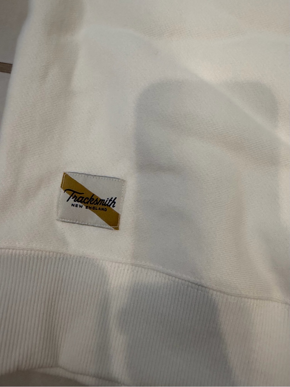 Tracksmith Cream Crewneck Sweatshirt - Picture 2 of 9